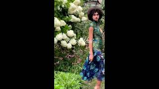 Lace Qi Pao V Neck Butterfly Dress