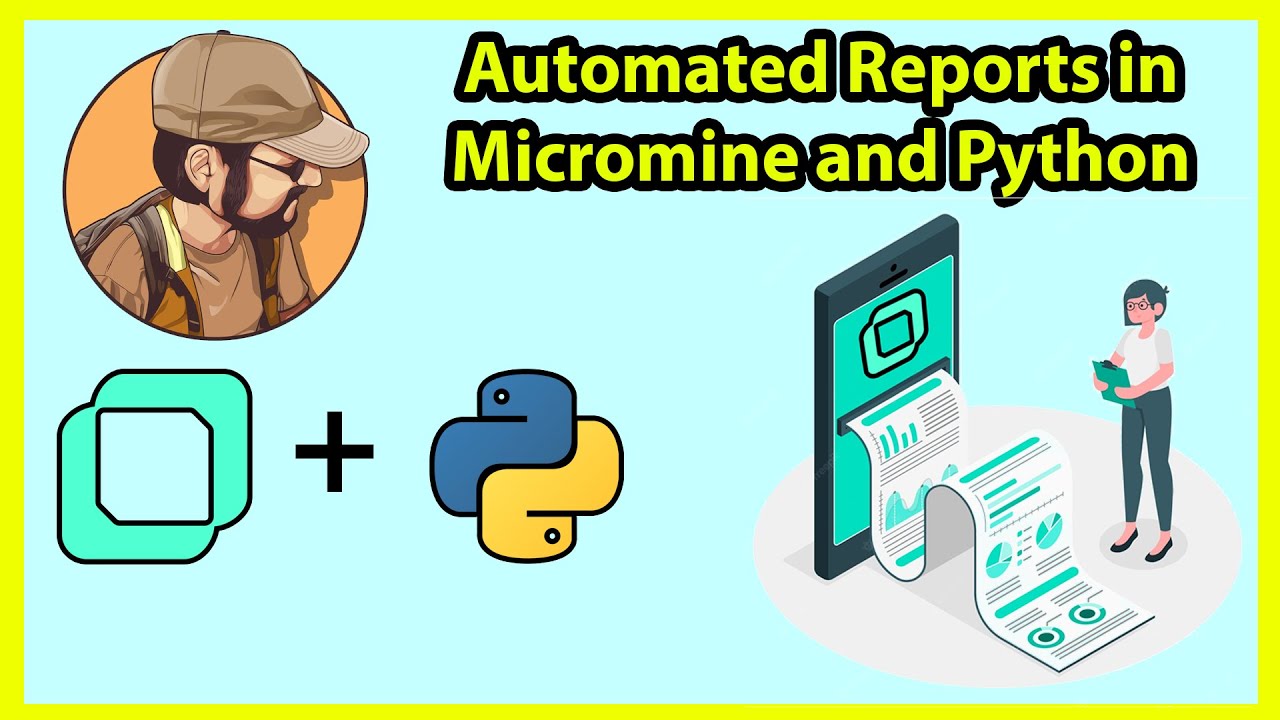 Generate automated Report Documents with Micromine and Python 🤯
