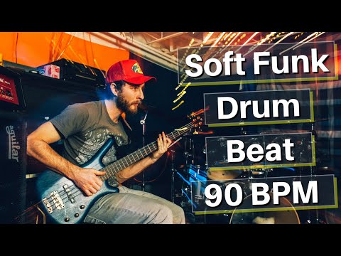 Soft Funk Drum Beat 90 BPM