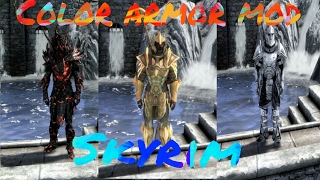 Skyrim Color armor mod/Husky mod