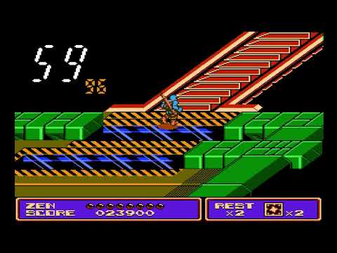 Zen: Intergalactic Ninja (NES) - Полное прохождение