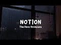 The Rare Occasions - Notion (sped up) (Lyrics)