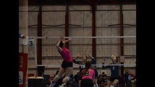 preview picture of video 'Julie Cook #5, PVA Club Volleyball Kansas City, OH, S, DS, Outside, recruiting 2017 Recruit'