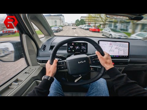 Kia PV5 Passanger |NEW 2026 Kia PV5 Passenger Long Range Elite | Pure POV Test Drive| EN | 2026
