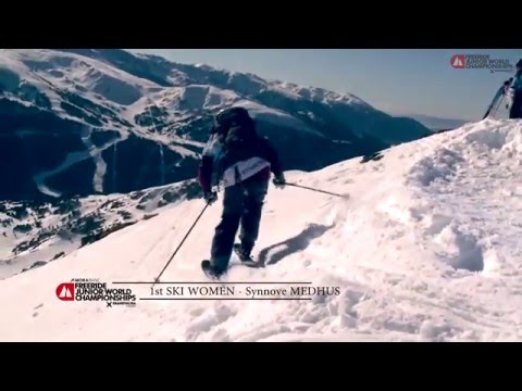 Winning Run - Synnøve Medhus - Freeride Junior World Championships 2016