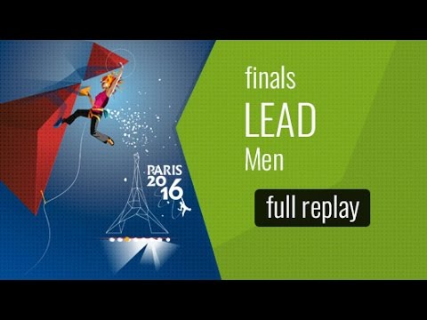 IFSC World Championships Paris 2016 - Lead - Finals - Men (Fr)