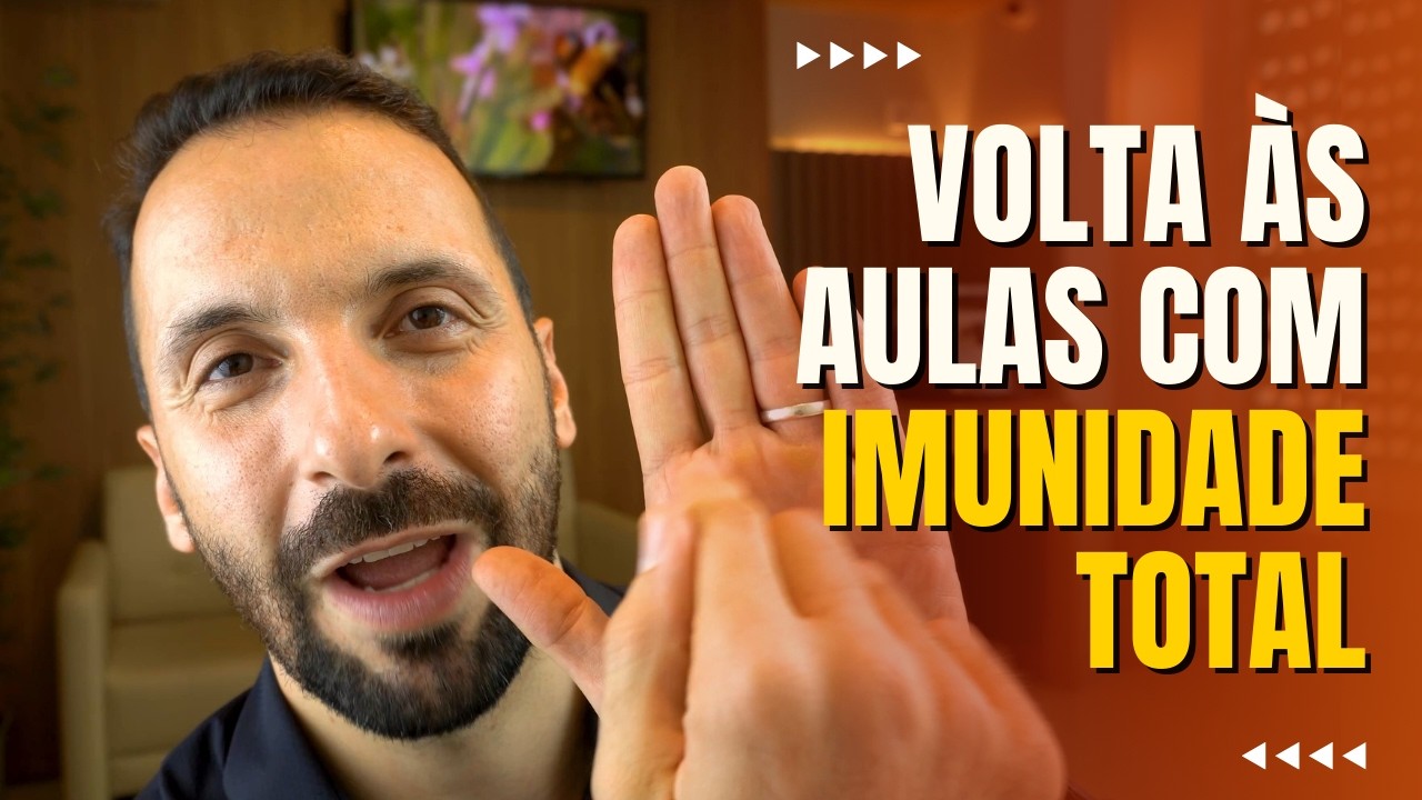 AUMENTE A IMUNIDADE DO SEU FILHO E PREPARE-O PARA VOLTA ÀS AULAS!