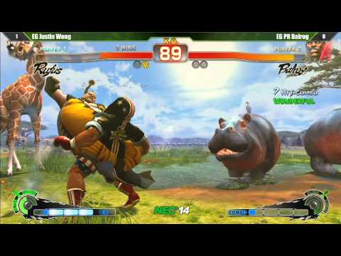 SSF4 AE2012 Winner's Final EG Justin Wong vs EG PR Balrog - Northeast Championships 14