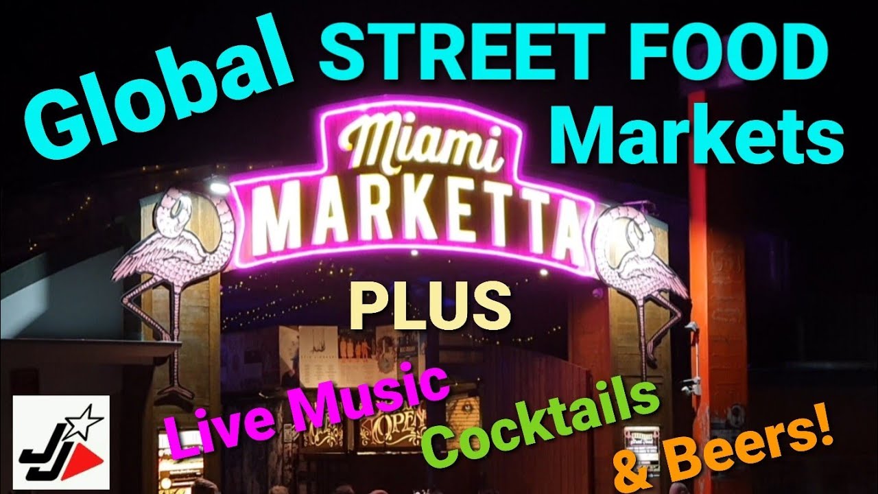 A traveler embarks on a visit to Miami Marketta.