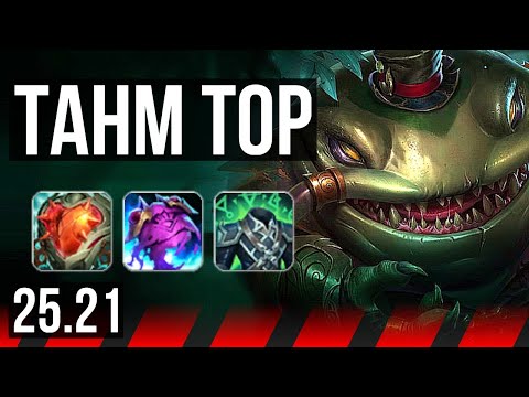 TAHM KENCH vs RIVEN (TOP) | EUW Master | 25.21