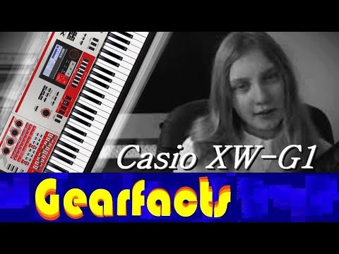 Casio XW-G1 61-Key Groove Synthesizer 2010s - Red / Silver image 4