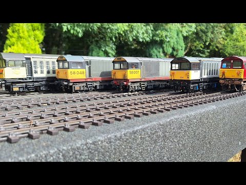 Class 58's in action at Whitwick