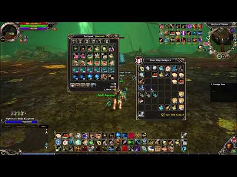 Runes of Magic - Grotto of Horror (Hard Mode) First Boss solo by Avoidance (Scout / Rogue)