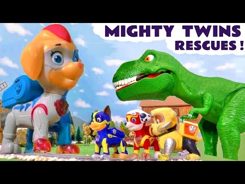 Fun Mighty Pups Mighty Twins Rescue Stories