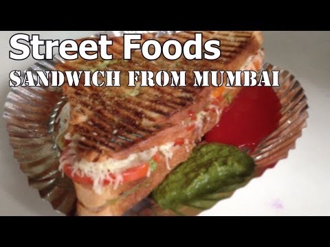 グリルベジタブルサンド、ムンバイのストリートフーズ / カレーの旅ログを表示する (Grilled Vegetable Sandwich, Street Foods of Mumbai / Show Me The Curry Travel Logs)