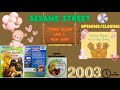 Sesame Street THREE BEARS A NEW BABY DVD OPENING CLOSING