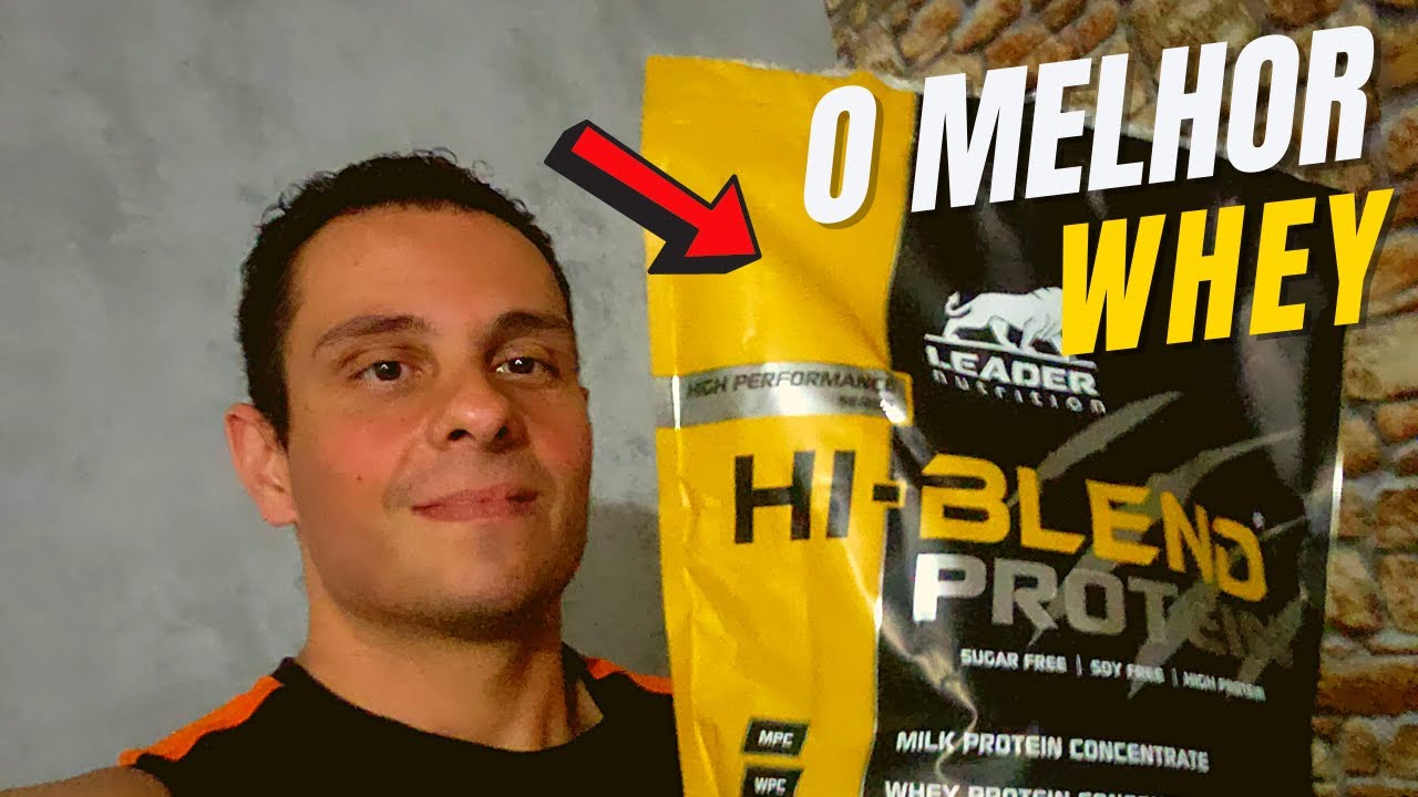O Melhor Whey do ano! Review Hi Blend Protein Leader Nutrition