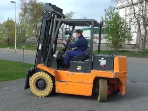 E4631 = Linde 6 to. Elektroforklift
