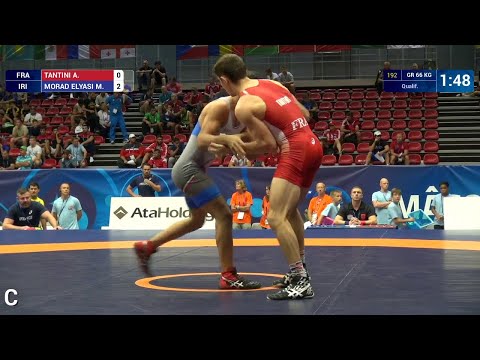 Qual. GR - 66 kg: M. MORAD ELYASI (IRI) df. A. TANTINI (FRA), 4-1