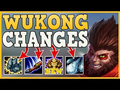 Wukong´s PASSIVE + Q + W + E Will Be Changed! | Wukong Rework Update | League of Legends