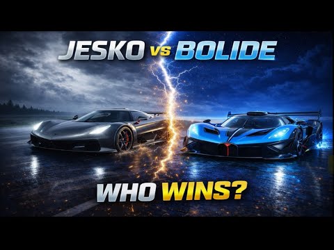 Koenigsegg Jesko vs Bugatti Bolide: Ultimate Hypercar Showdown