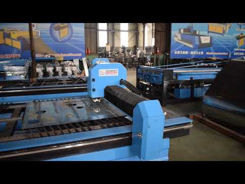 High speed CNC plasma cutting machine 1 5meter width and 5meters  length for Canadian customer!