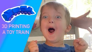3D Printing a Train Toy!