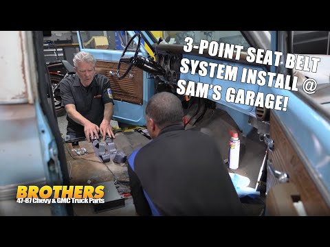 3 Point Seat Belt Upgrade for Chevy & GMC Trucks @ Sam's Garage!