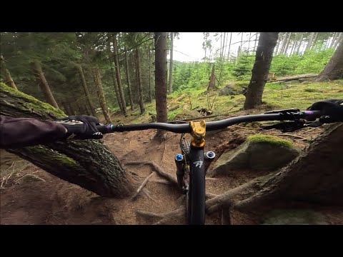 Trailpark Plesivec  06/2023 Daniela Schwarze Strecke