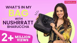 Whats in my bag with Nushrat Bharucha   Fashion  B
