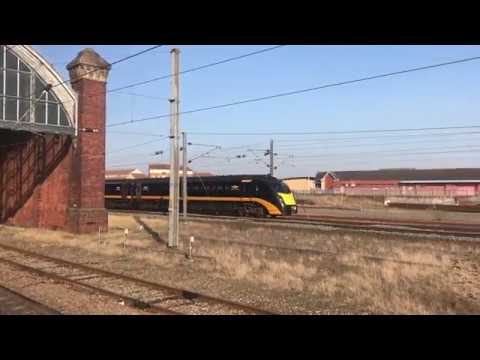 Grand Central 180103 passes Darlington working the 1A65 Sunderland to London Kings Cross *Diverted*