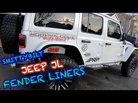 Jeep JL Inner Fender Liners - Smittybilt