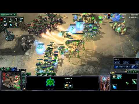 HotS PvT Oracle Opening into VERY close macro game