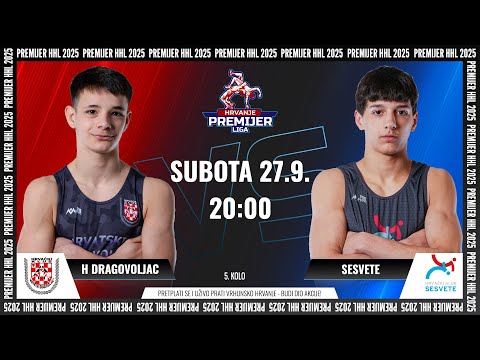HK Hrvatski Dragovoljac - HK Sesvete | HRVANJE PREMIJER LIGA | 2025.