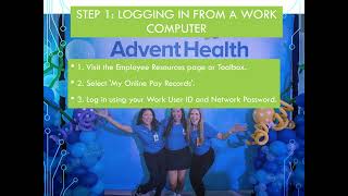 How to Access AdventHealth Pay Stubs & W2s