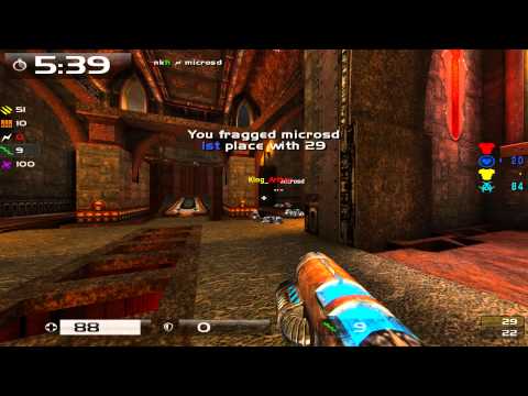 Quake Live: nkh playing FFA on Heros Keep