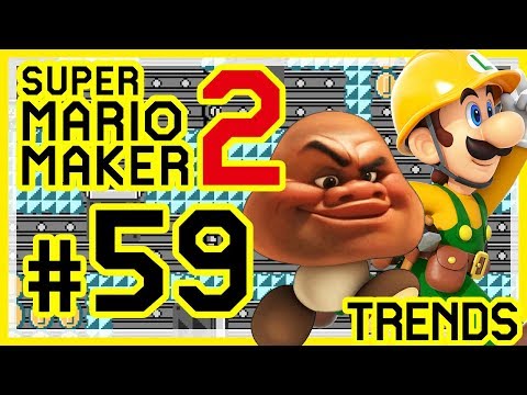 SUPER MARIO MAKER 2 # 59 👷 Eistee Zitrone, Thwomp-Rennen, Gumba-Abenteuer, Verlassenes Labor