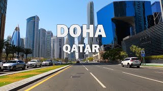 Doha Qatar - Driving Tour 4K
