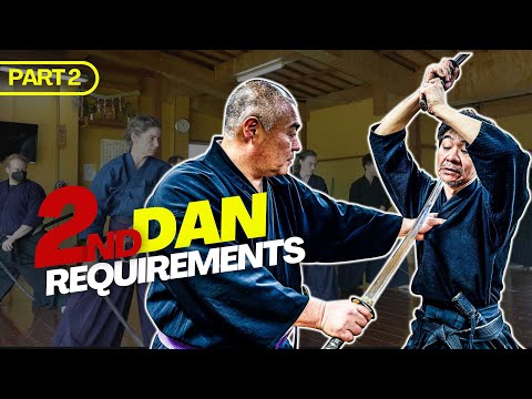Part ⑵ 5 Training Camp Kenjutsu Kata Explained by Seki Sensei [2nd Dan Requirements]