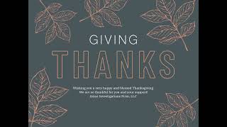 Happy Thanksgiving From Axios Investigations Firm!