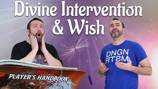 Wish &amp; Divine Intervention in 5e Dungeons &amp; Dragons - Web DM