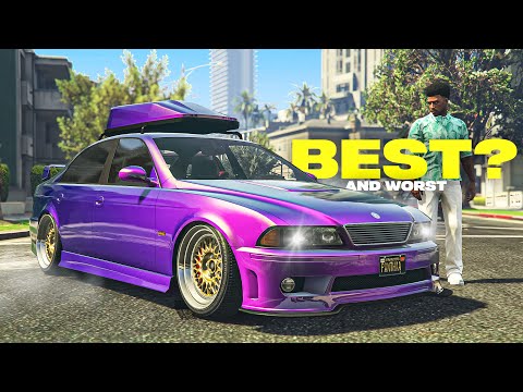 GTA 5 Online - NEW BEST & Worst? Ubermacht Sentinel XS4 Customization! (E39 BMW M5)