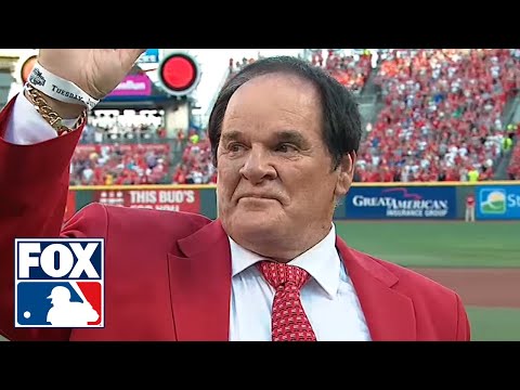Pete Rose receives huge ovation at All-Star Game