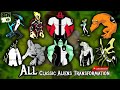 Ben 10 Classic All Aliens Transformation In Single Video Alien Force