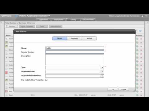 Puppet Integration with VMware vCloud Application Director