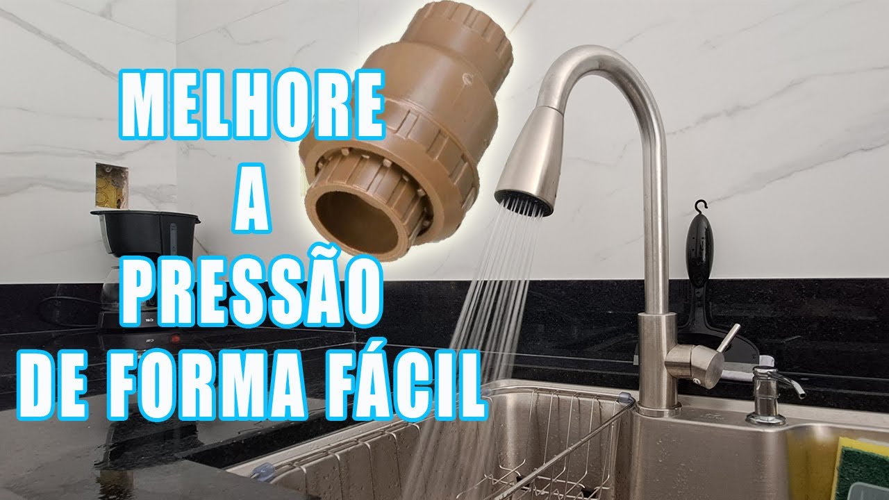 COMO AUMENTAR A PRESSÃO EM TORNEIRAS E CHUVEIROS - MÉTODO FÁCIL E BAIXO CUSTO