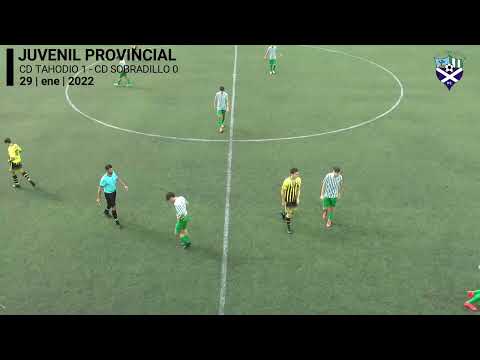 Fútbol Juvenil Provincial. Cd Tahodio - Sobradillo