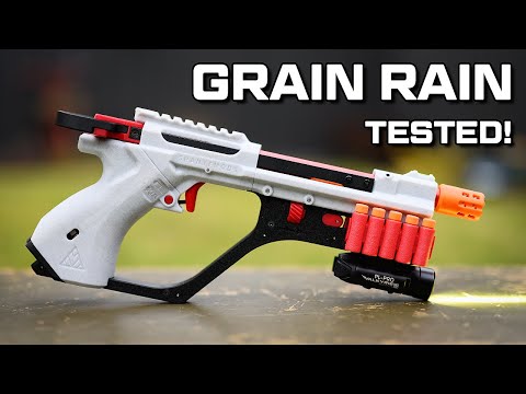 Grain Rain: The Most Accurate Nerf Pistol Tested!