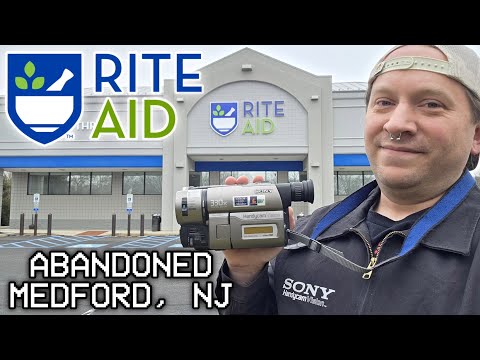Abandoned Rite Aid - Medford, NJ **Sony Handycam Footage**
