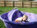 Sliding In The Pool